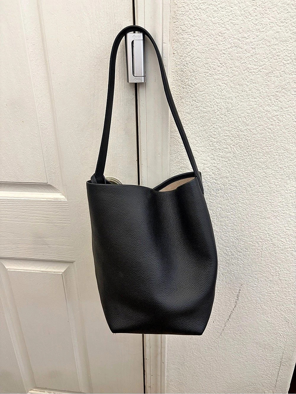 Quince Penelope Small Shoulder Bag Black